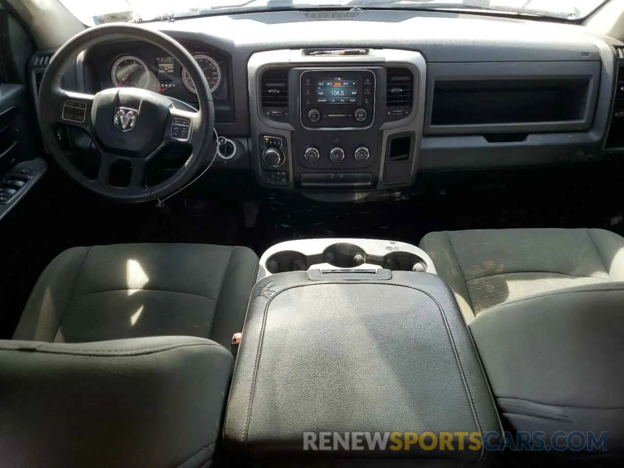 8 fotografías del automóvil dañado 1C6RR7FG7KS525176 RAM 1500 2019