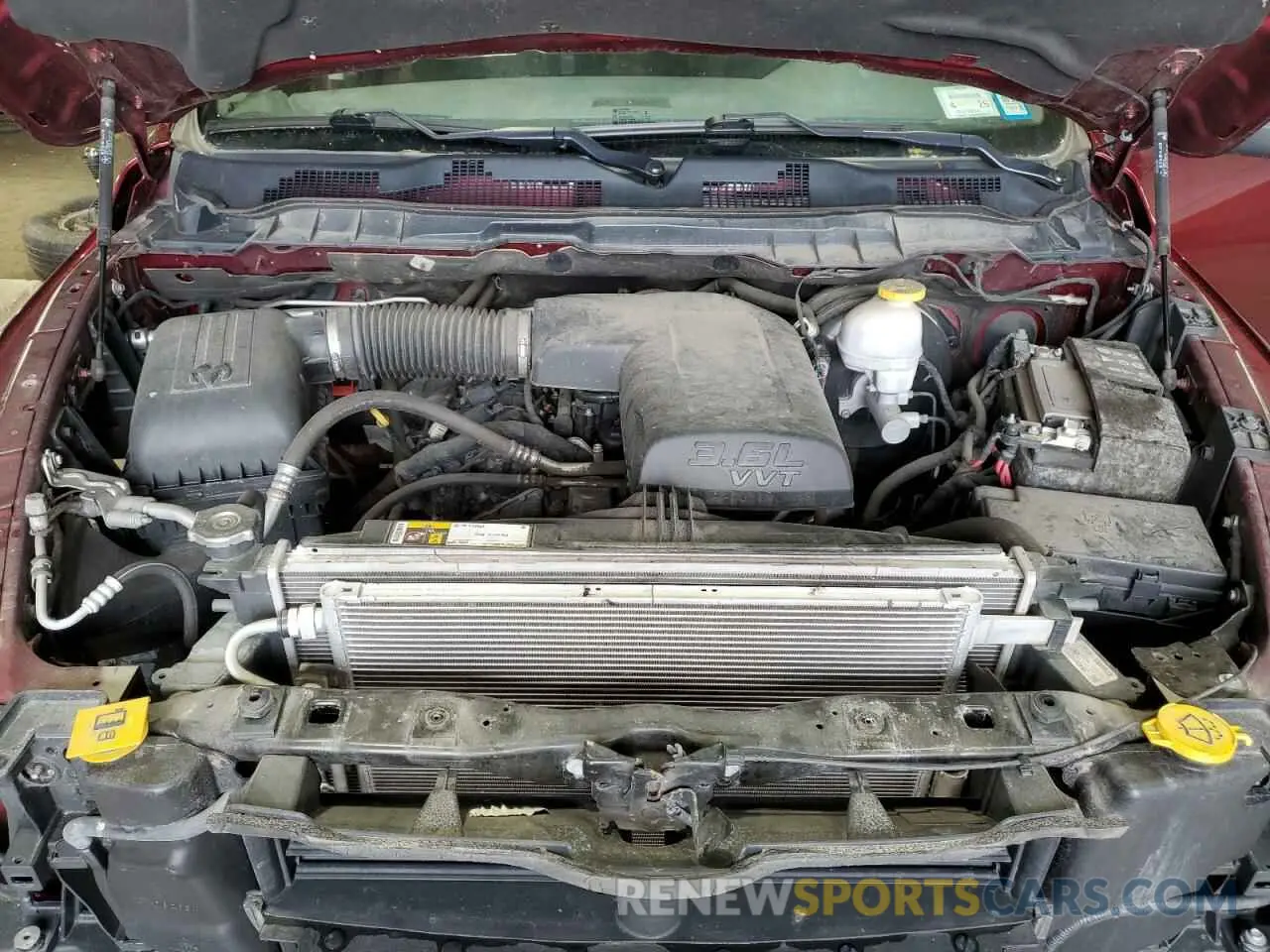 11 fotografías del automóvil dañado 1C6RR7FG9KS579353 RAM 1500 2019