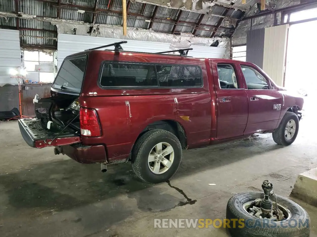 3 fotografías del automóvil dañado 1C6RR7FG9KS579353 RAM 1500 2019