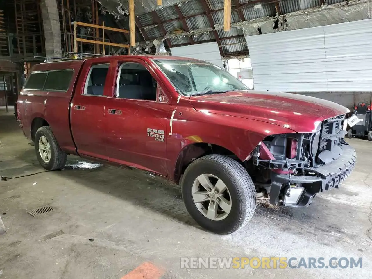 4 fotografías del automóvil dañado 1C6RR7FG9KS579353 RAM 1500 2019