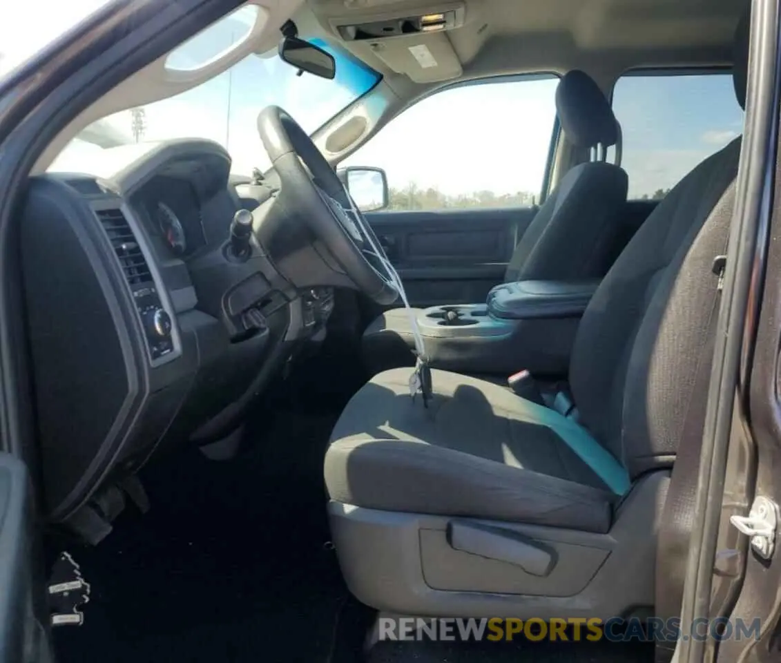 7 fotografías del automóvil dañado 1C6RR7FT3KS503950 RAM 1500 2019