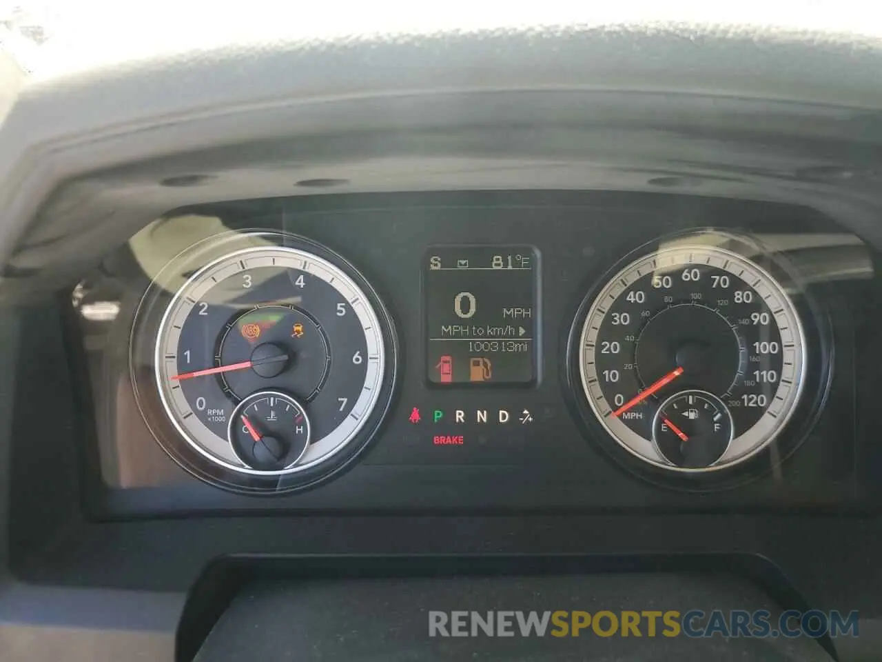 9 fotografías del automóvil dañado 1C6RR7FT3KS503950 RAM 1500 2019