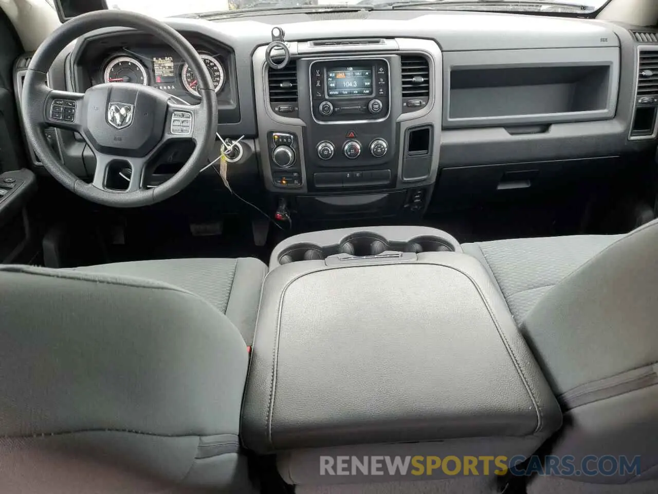 8 fotografías del automóvil dañado 1C6RR7FT3KS597599 RAM 1500 2019