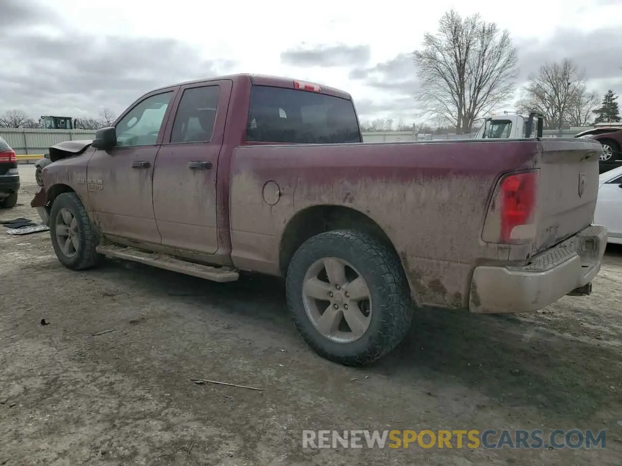 2 fotografías del automóvil dañado 1C6RR7FT4KS715918 RAM 1500 2019