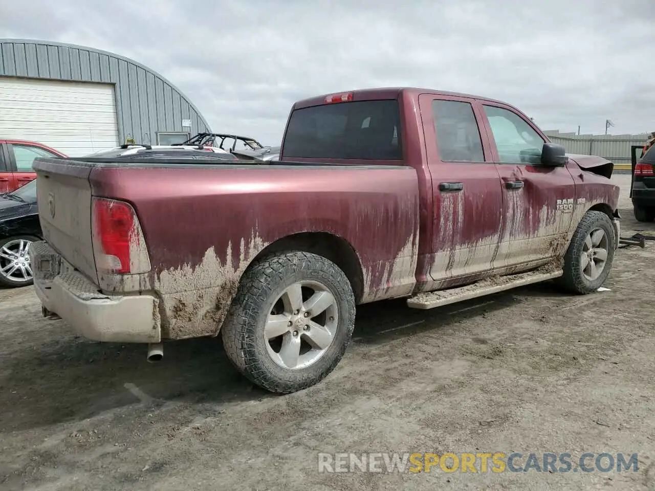 3 fotografías del automóvil dañado 1C6RR7FT4KS715918 RAM 1500 2019