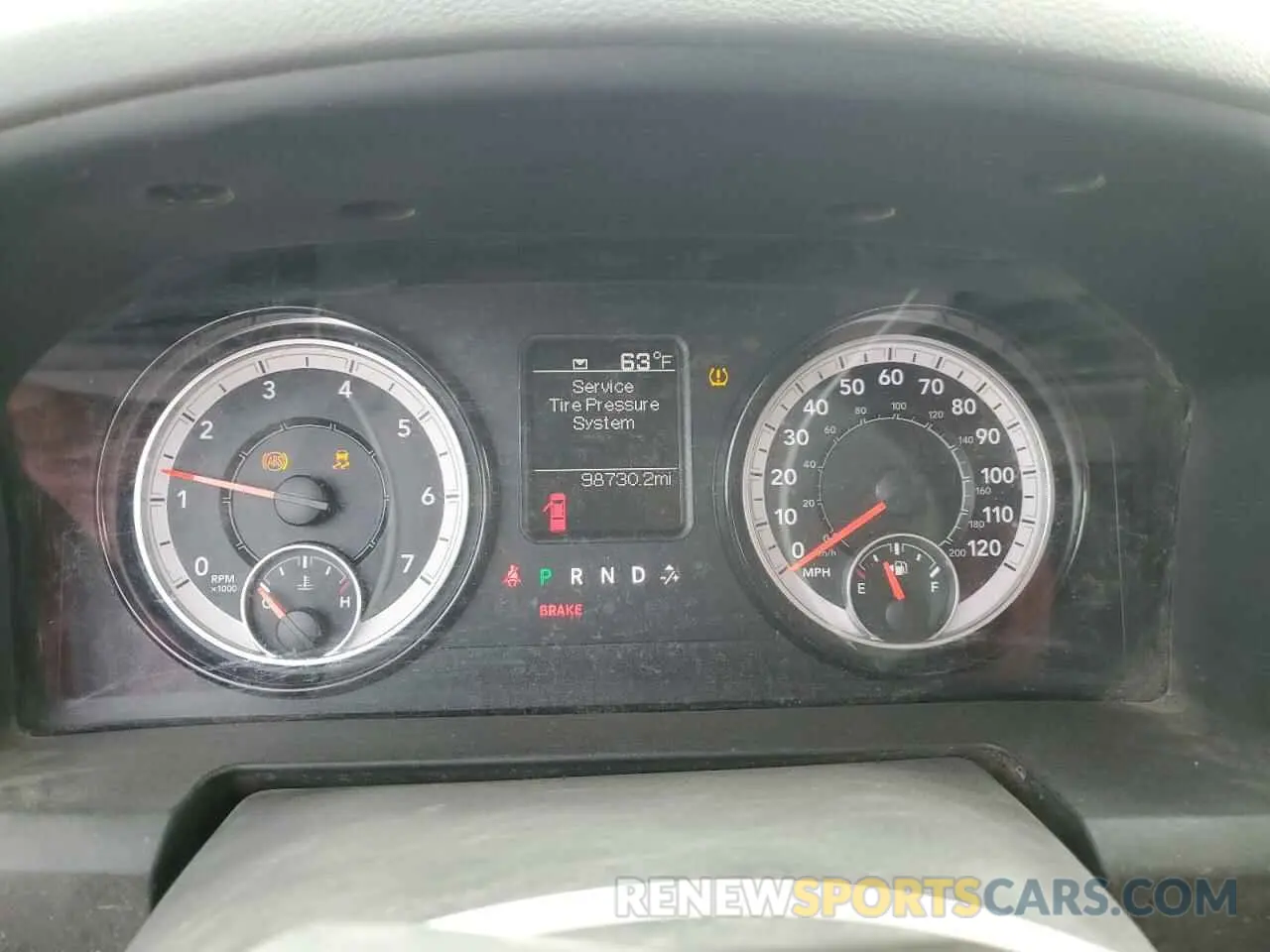 9 fotografías del automóvil dañado 1C6RR7FT4KS715918 RAM 1500 2019