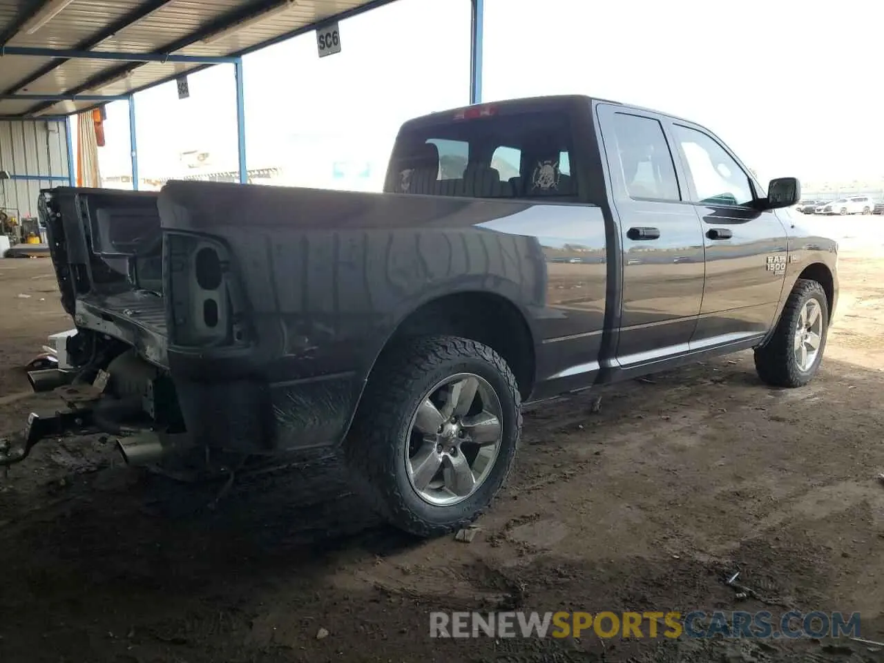 3 fotografías del automóvil dañado 1C6RR7FT8KS619726 RAM 1500 2019