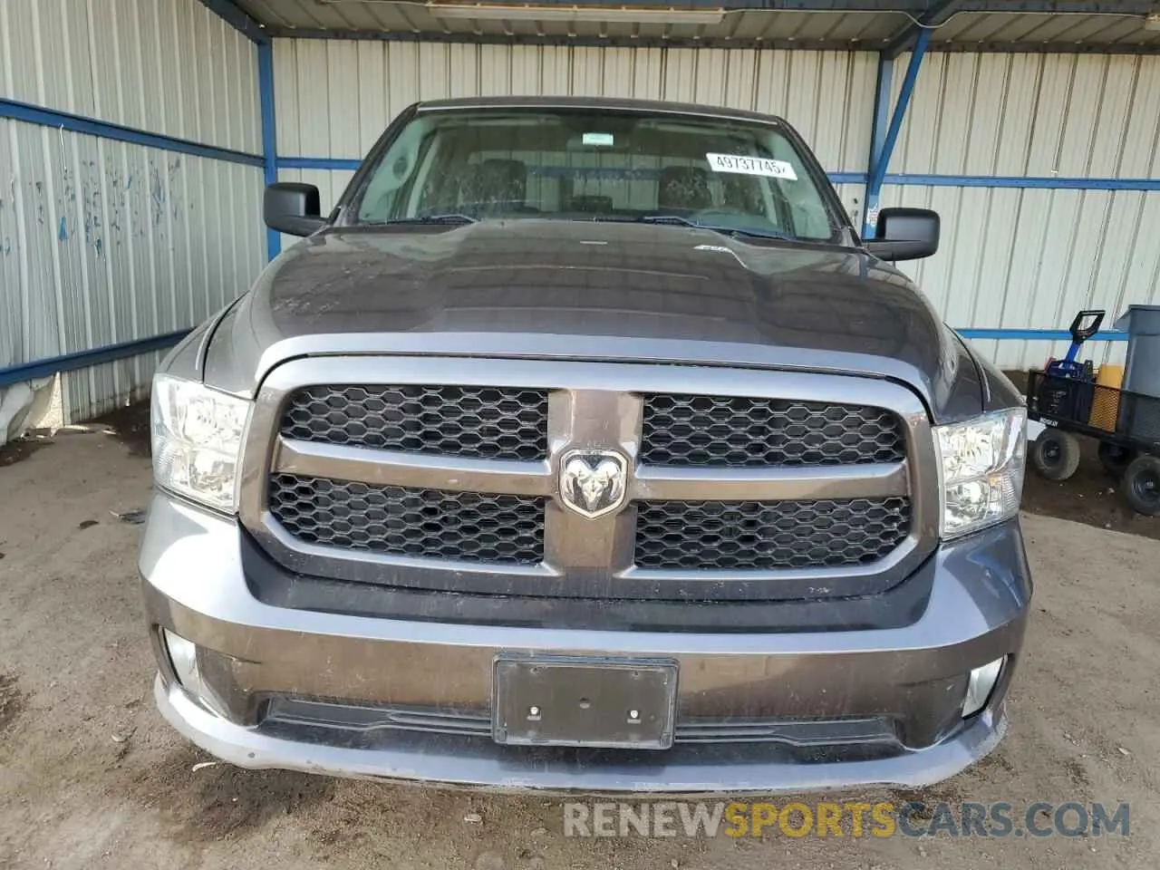 5 fotografías del automóvil dañado 1C6RR7FT8KS619726 RAM 1500 2019