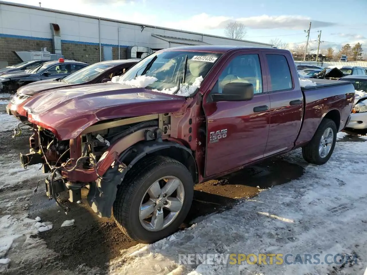 1 fotografías del automóvil dañado 1C6RR7FTXKS517263 RAM 1500 2019