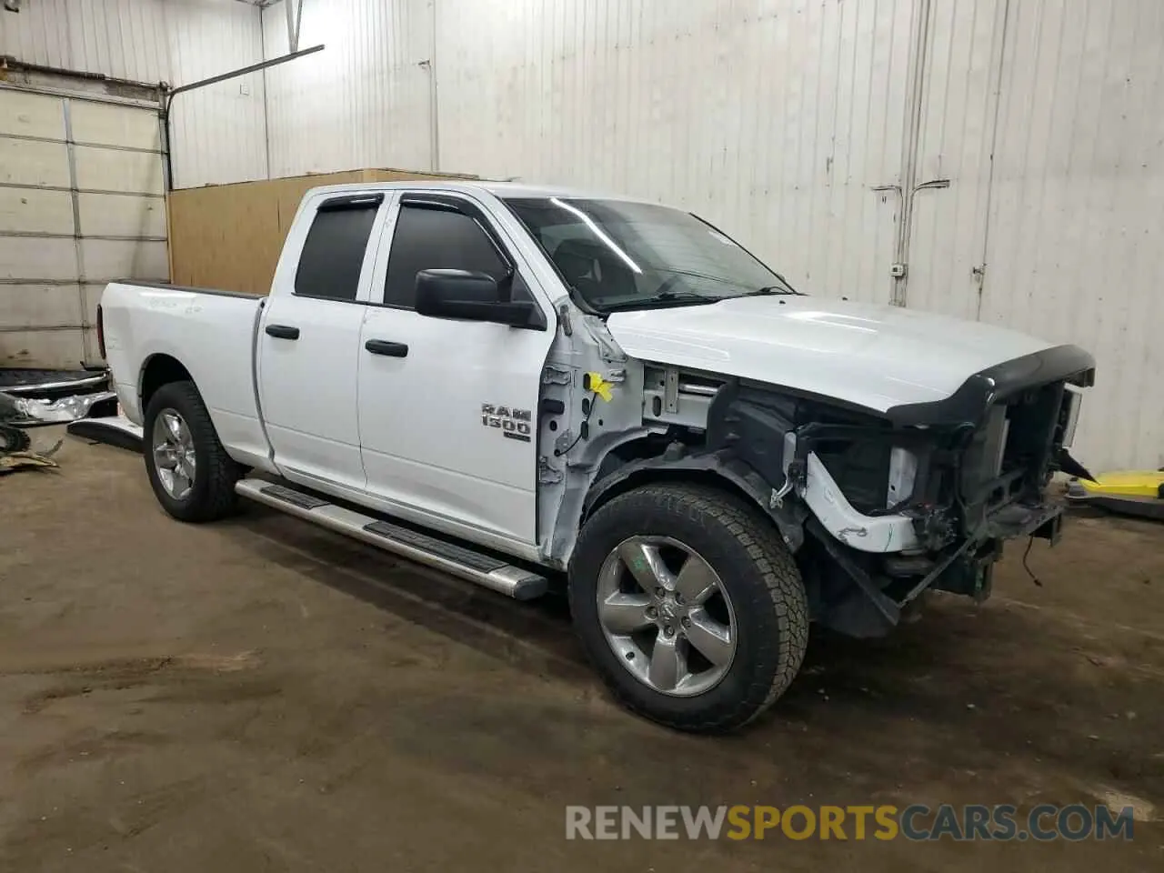 4 fotografías del automóvil dañado 1C6RR7FTXKS725059 RAM 1500 2019