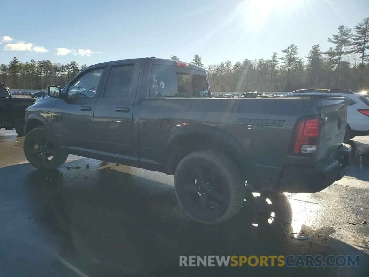 2 fotografías del automóvil dañado 1C6RR7GG4KS693016 RAM 1500 2019