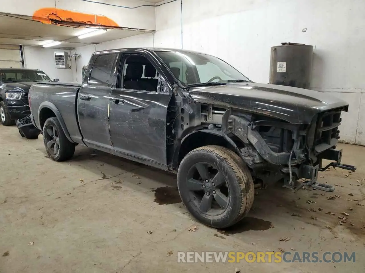 4 fotografías del automóvil dañado 1C6RR7GG6KS671339 RAM 1500 2019
