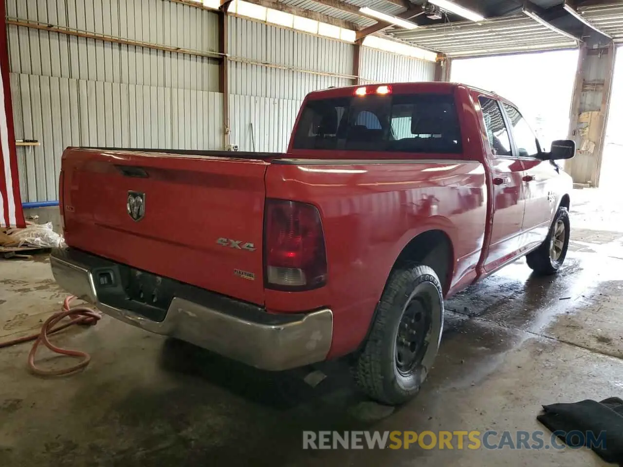 3 fotografías del automóvil dañado 1C6RR7GG8KS672072 RAM 1500 2019