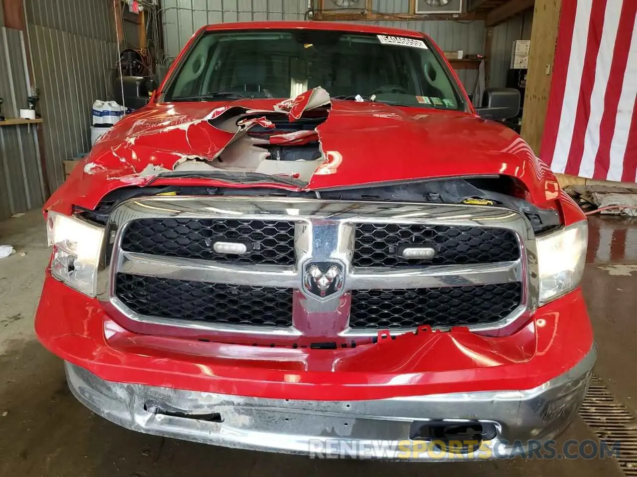 5 fotografías del automóvil dañado 1C6RR7GG8KS672072 RAM 1500 2019