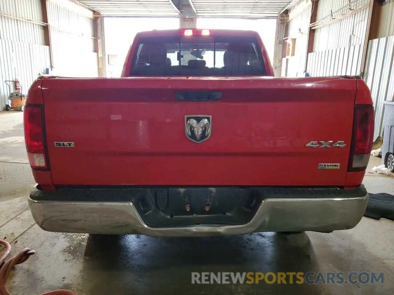 6 fotografías del automóvil dañado 1C6RR7GG8KS672072 RAM 1500 2019