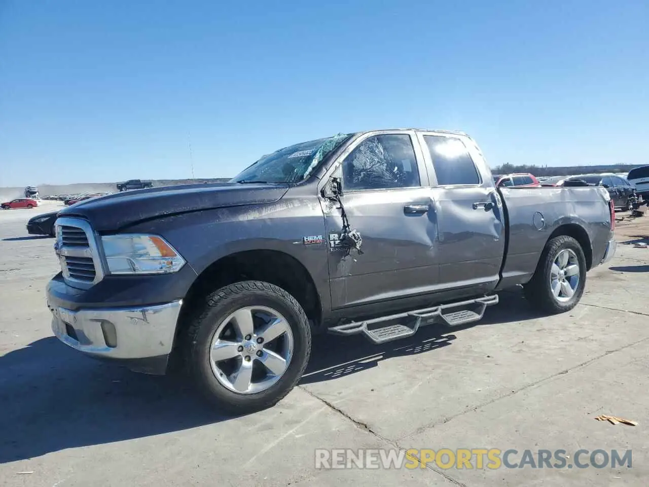 1 fotografías del automóvil dañado 1C6RR7GT0KS636616 RAM 1500 2019