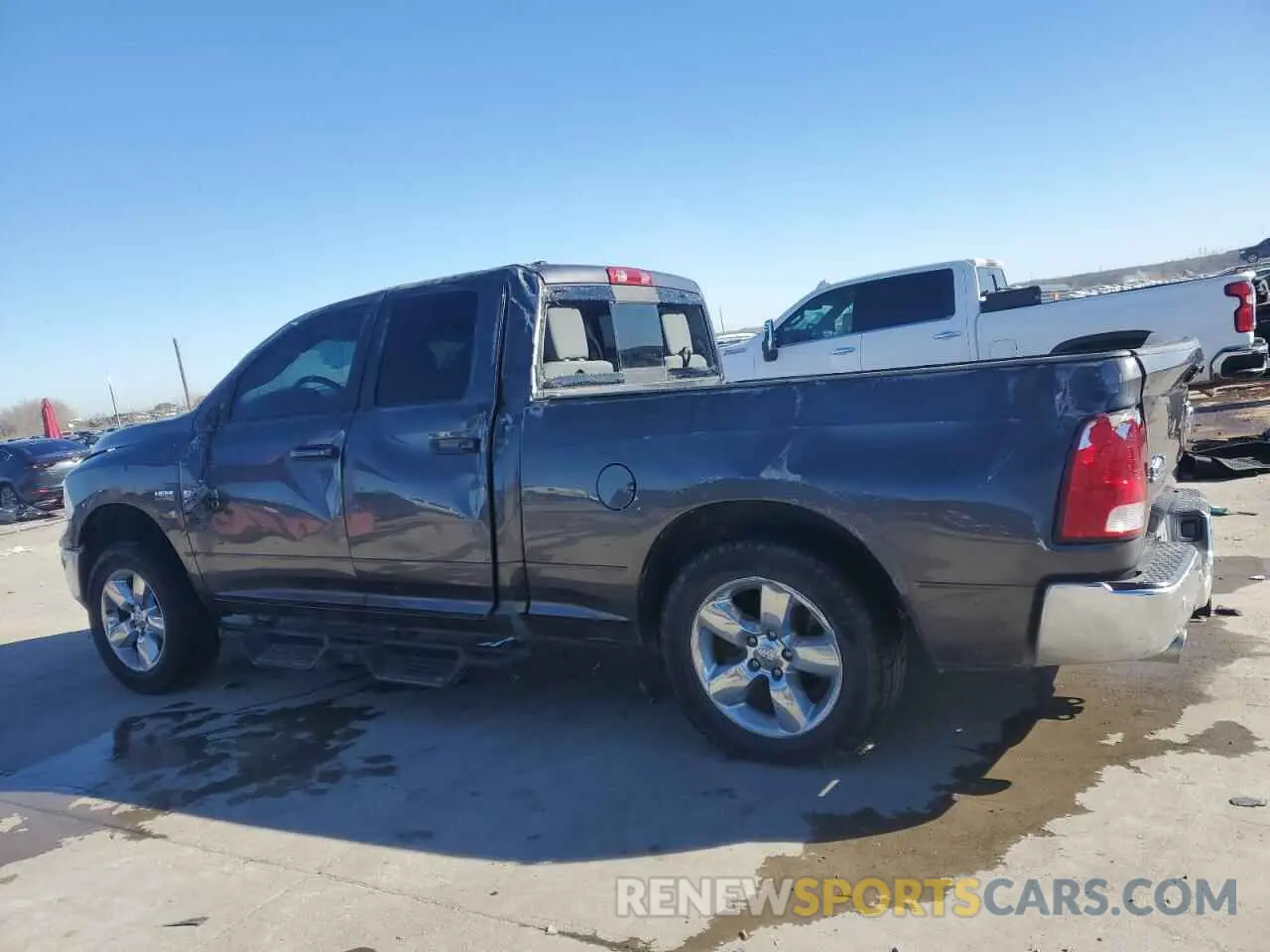 2 fotografías del automóvil dañado 1C6RR7GT0KS636616 RAM 1500 2019