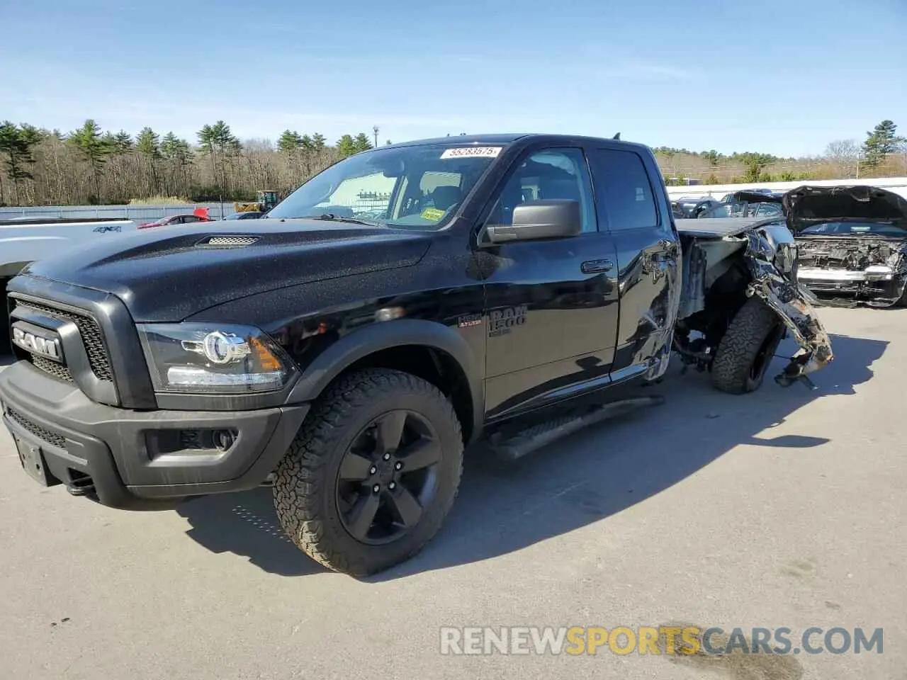 1 fotografías del automóvil dañado 1C6RR7GT2KS688426 RAM 1500 2019