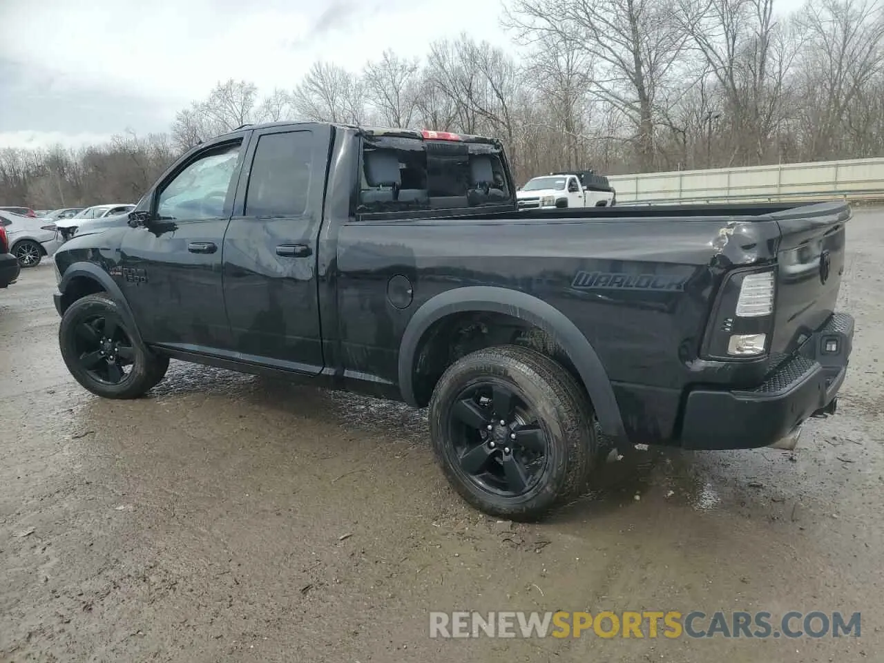 2 fotografías del automóvil dañado 1C6RR7GT2KS703393 RAM 1500 2019