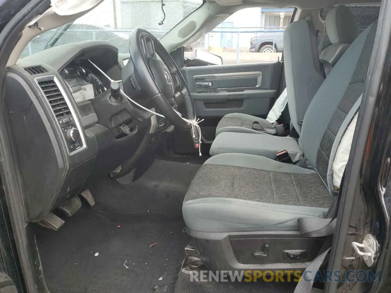 7 fotografías del automóvil dañado 1C6RR7GT4KS613940 RAM 1500 2019
