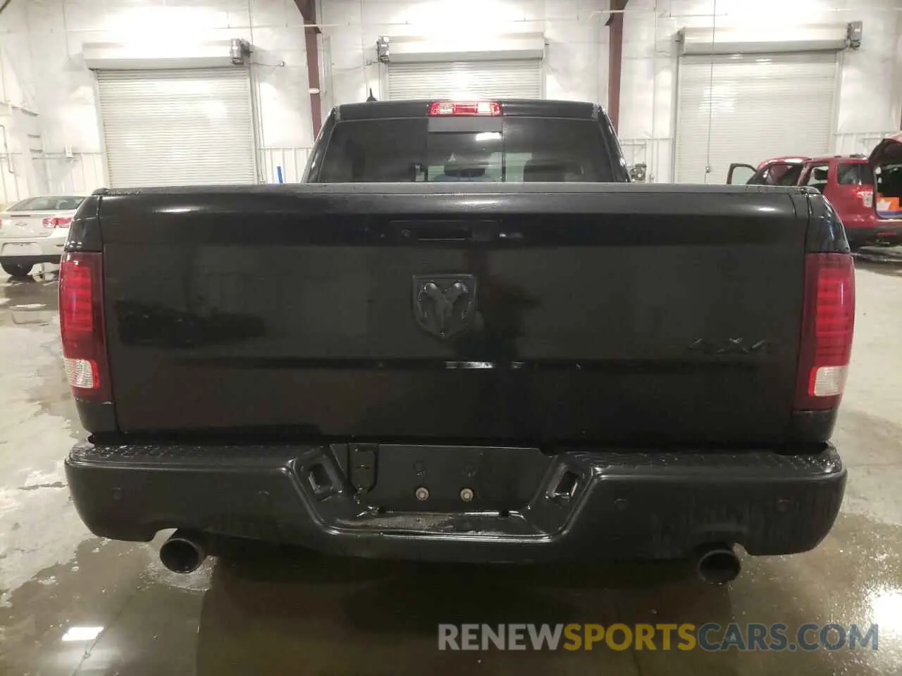6 fotografías del automóvil dañado 1C6RR7GT5KS725792 RAM 1500 2019