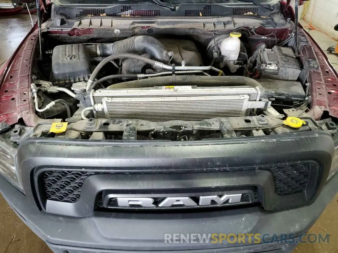 11 fotografías del automóvil dañado 1C6RR7GT9KS732518 RAM 1500 2019
