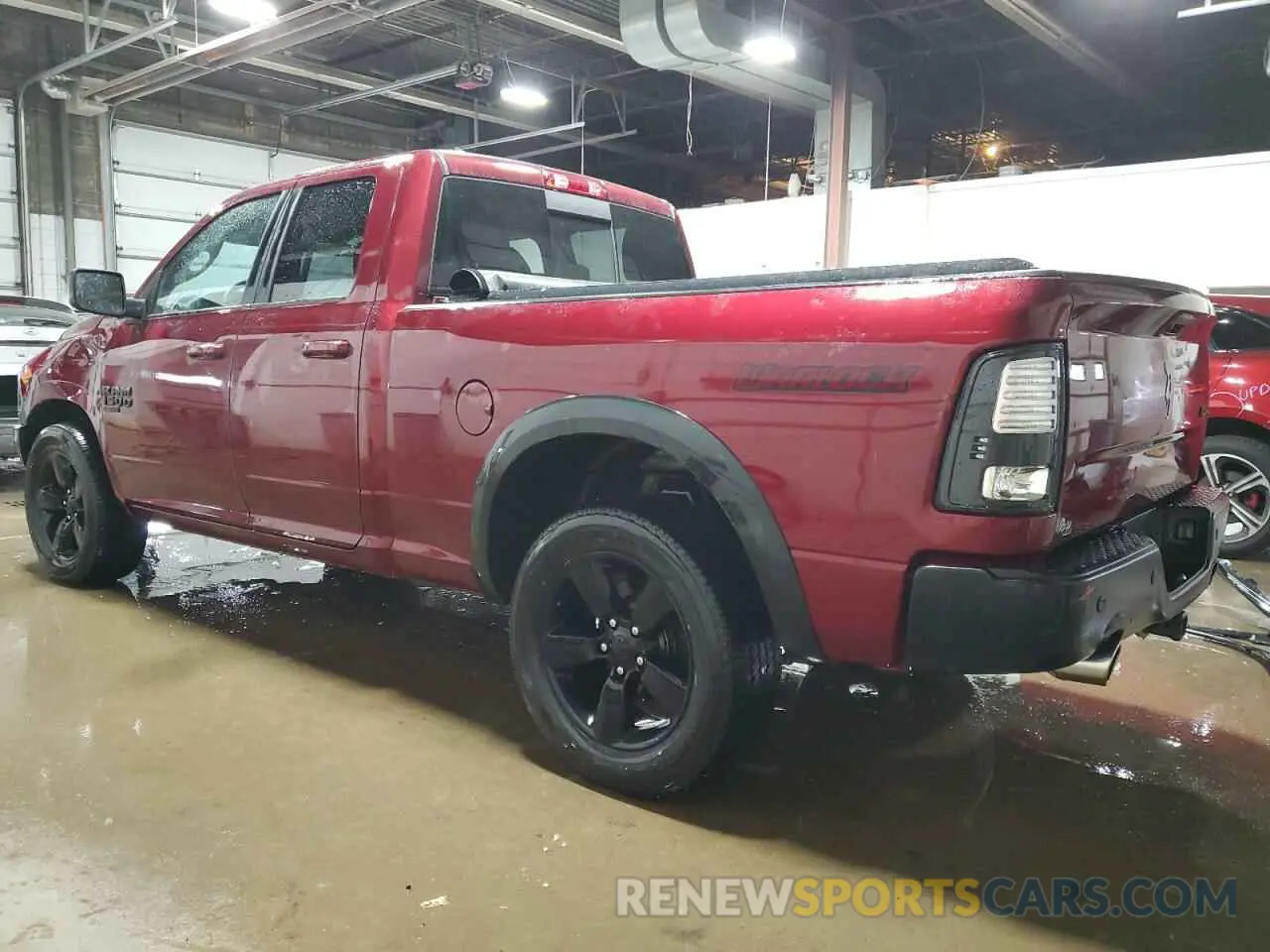 2 fotografías del automóvil dañado 1C6RR7GT9KS732518 RAM 1500 2019