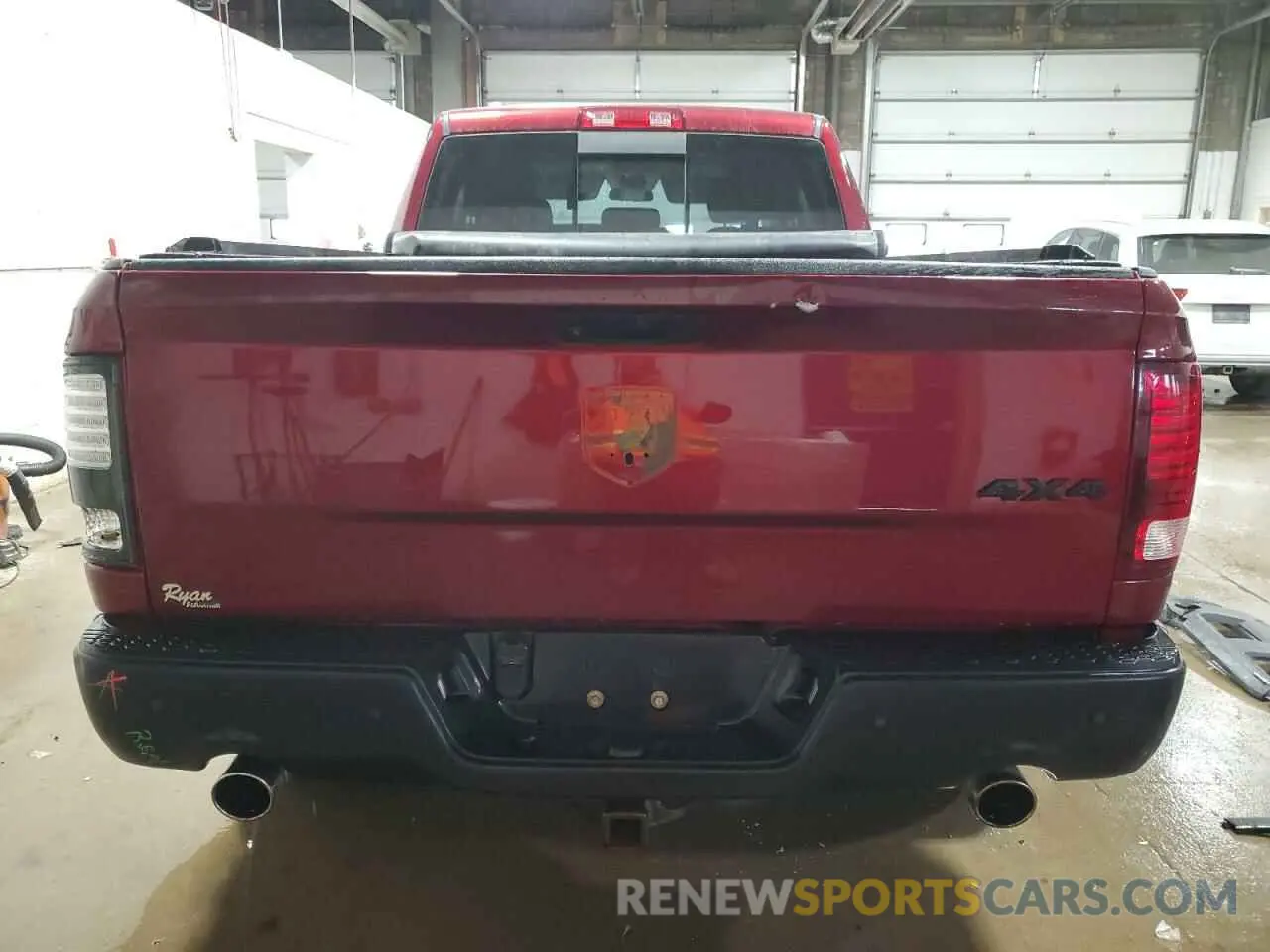 6 fotografías del automóvil dañado 1C6RR7GT9KS732518 RAM 1500 2019