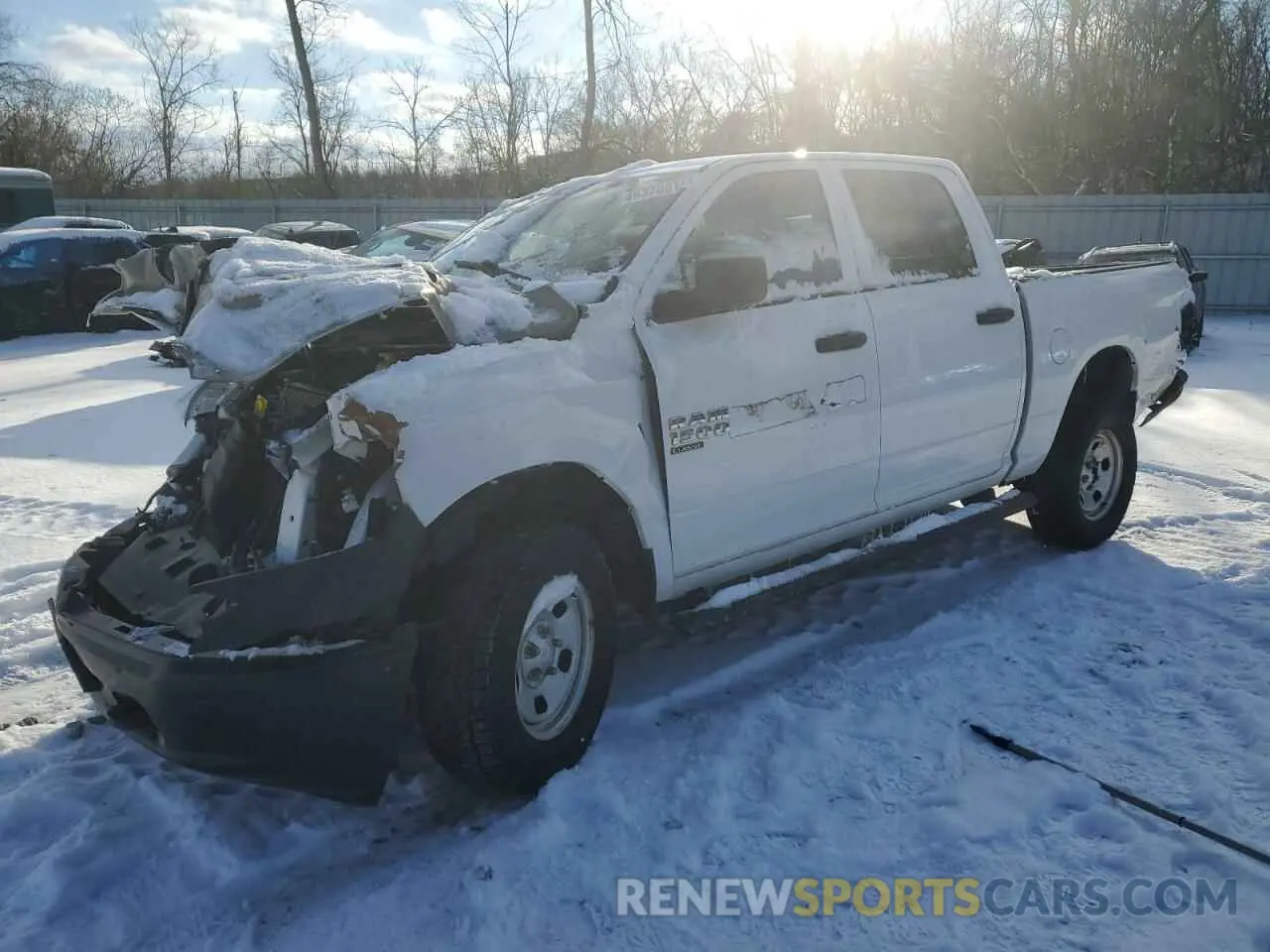 1 fotografías del automóvil dañado 1C6RR7KG2KS672110 RAM 1500 2019
