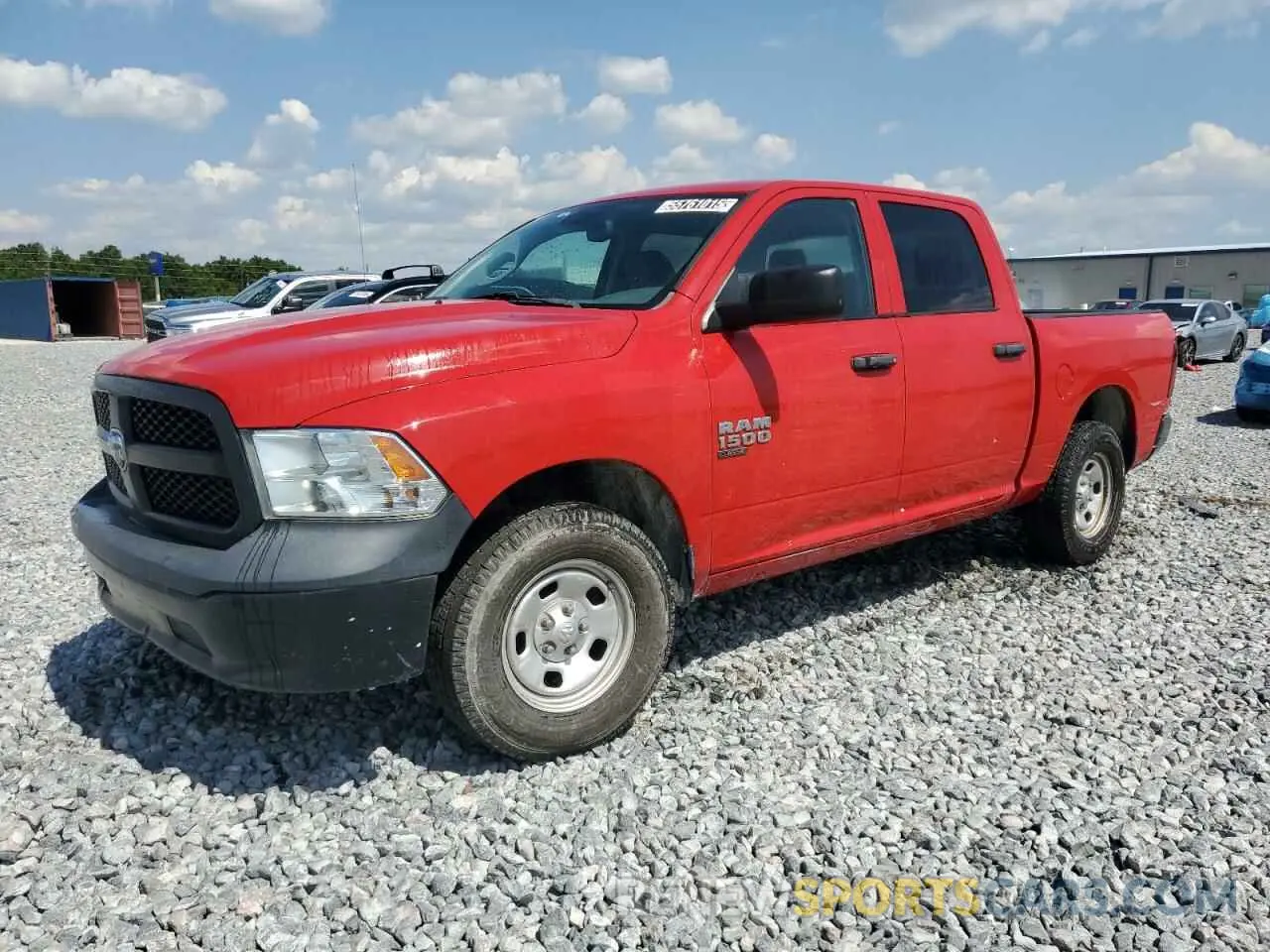 1 fotografías del automóvil dañado 1C6RR7KG9KS609831 RAM 1500 2019