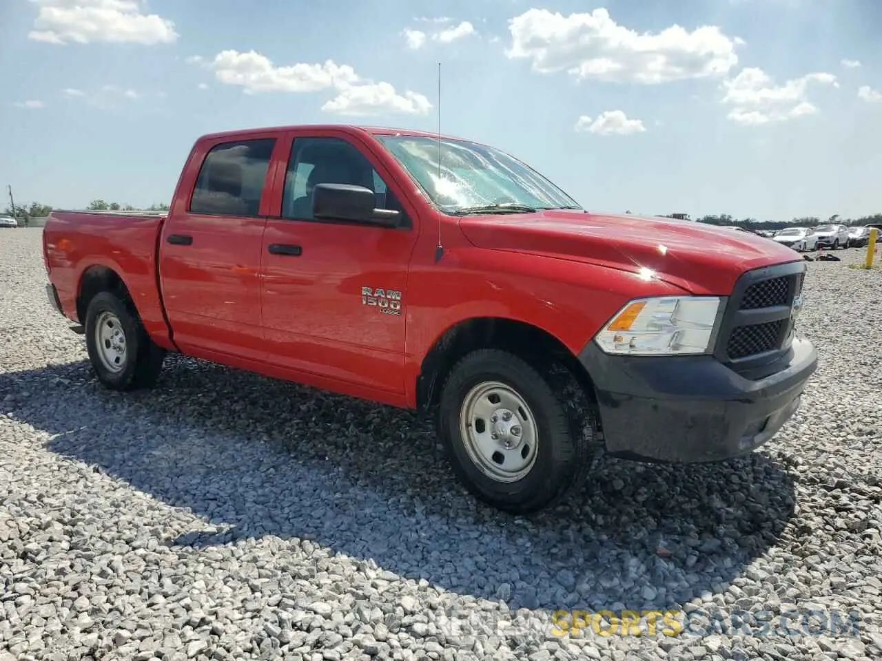 4 fotografías del automóvil dañado 1C6RR7KG9KS609831 RAM 1500 2019