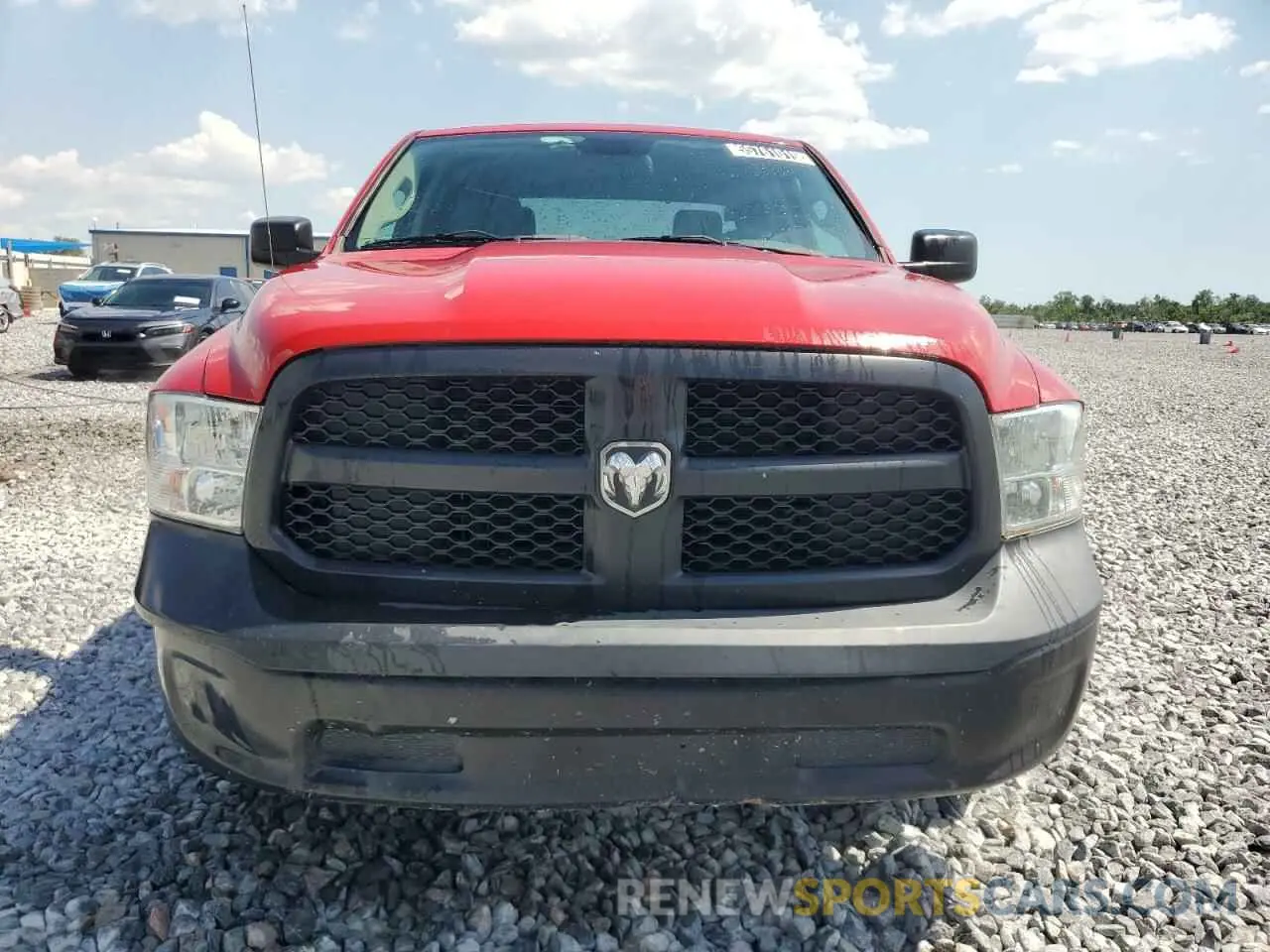 5 fotografías del automóvil dañado 1C6RR7KG9KS609831 RAM 1500 2019