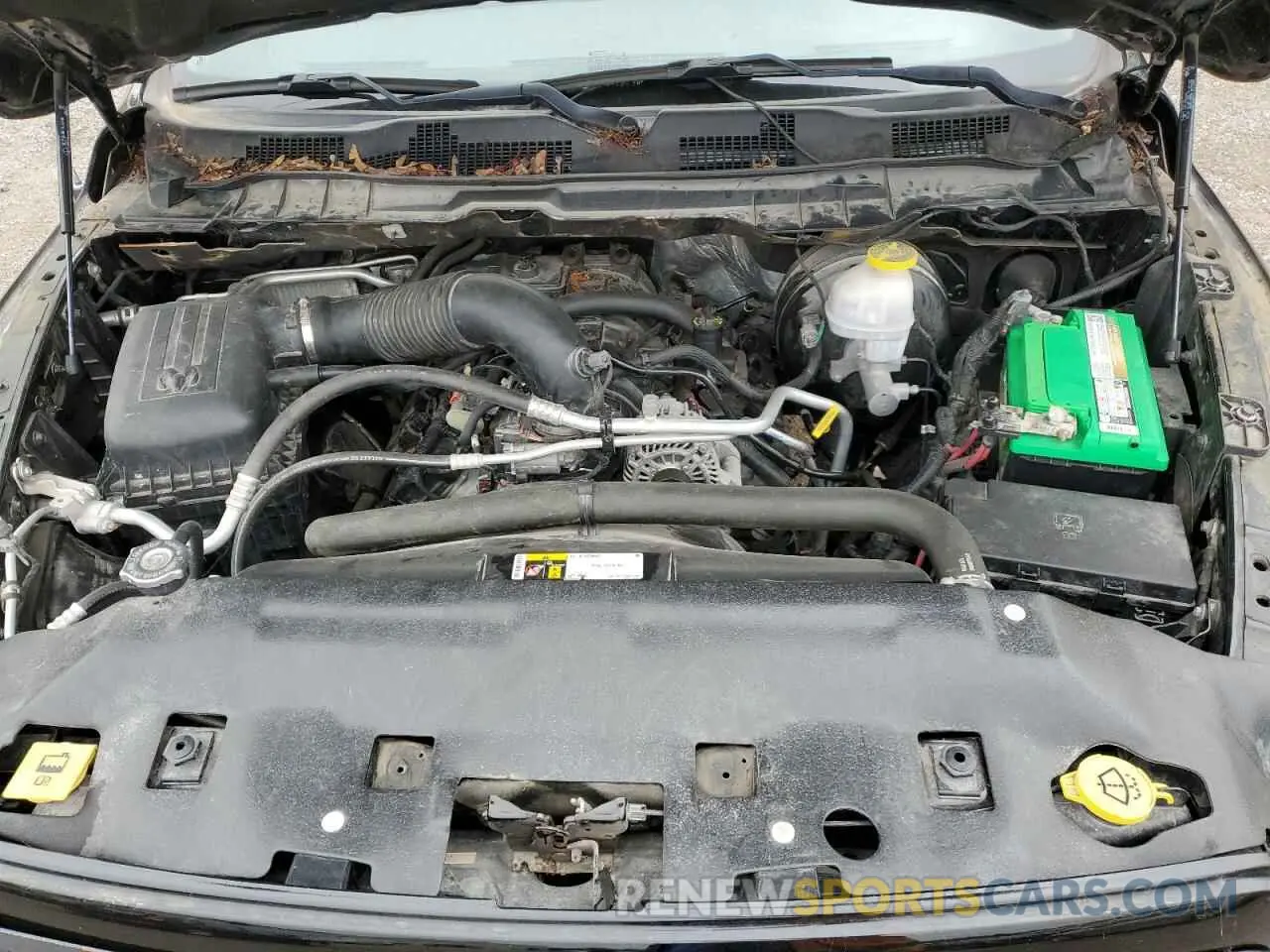 11 fotografías del automóvil dañado 1C6RR7KT0KS679568 RAM 1500 2019