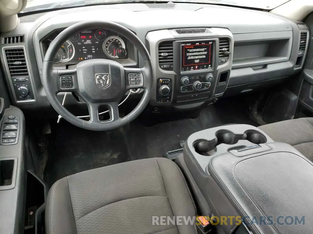 8 fotografías del automóvil dañado 1C6RR7KT0KS679568 RAM 1500 2019