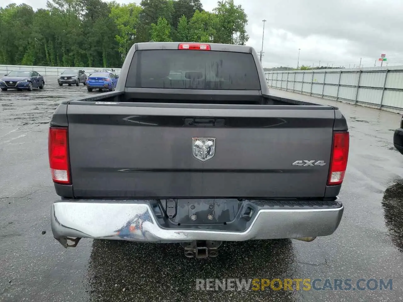 6 fotografías del automóvil dañado 1C6RR7KT2KS631179 RAM 1500 2019