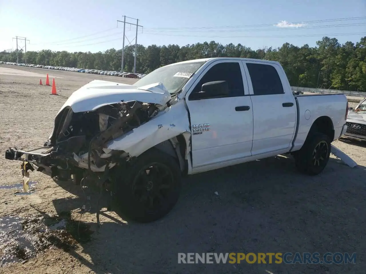 1 fotografías del automóvil dañado 1C6RR7KT3KS532774 RAM 1500 2019