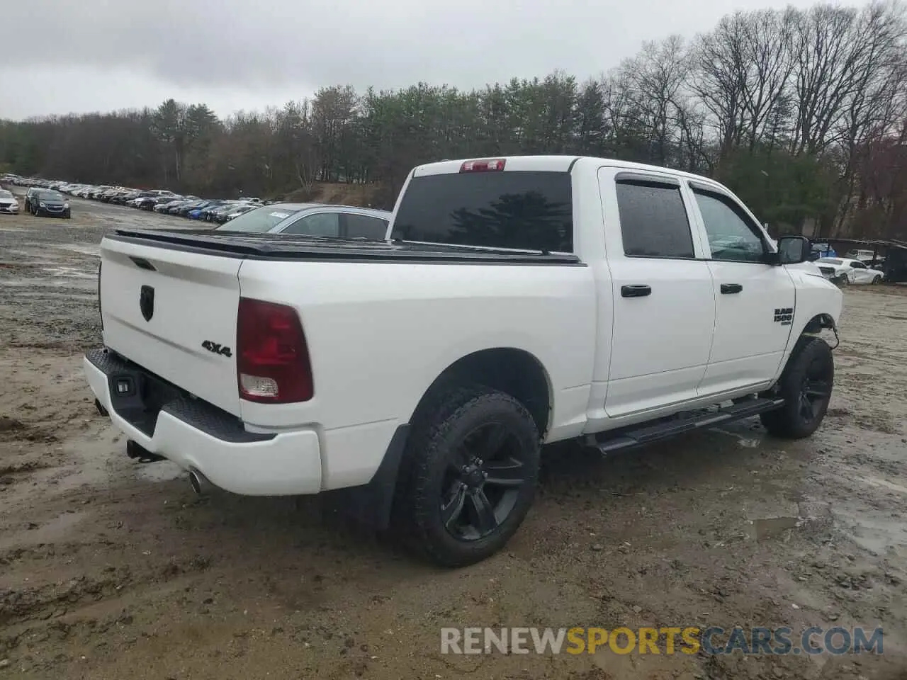 3 fotografías del automóvil dañado 1C6RR7KT3KS556489 RAM 1500 2019