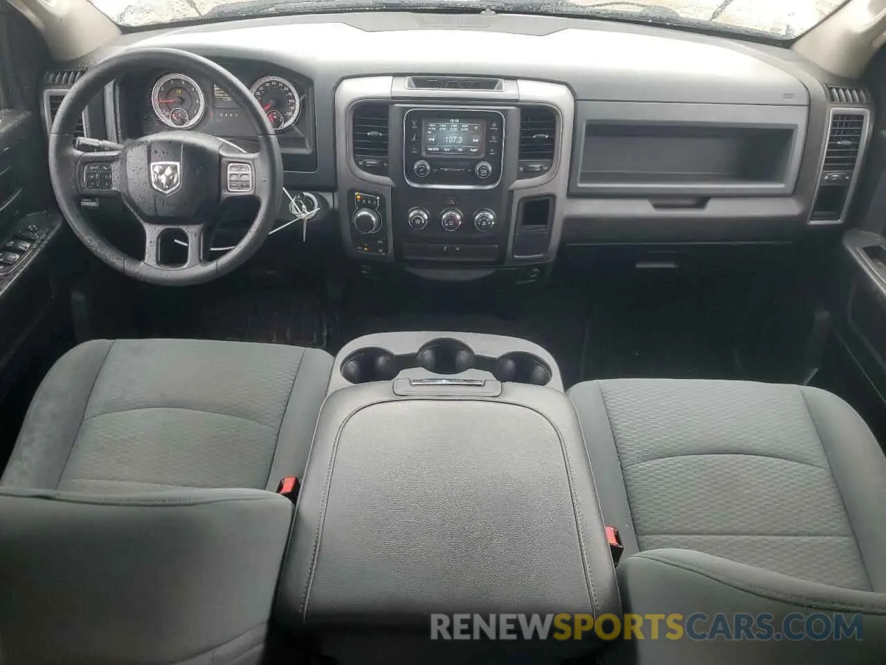 8 fotografías del automóvil dañado 1C6RR7KT3KS556489 RAM 1500 2019