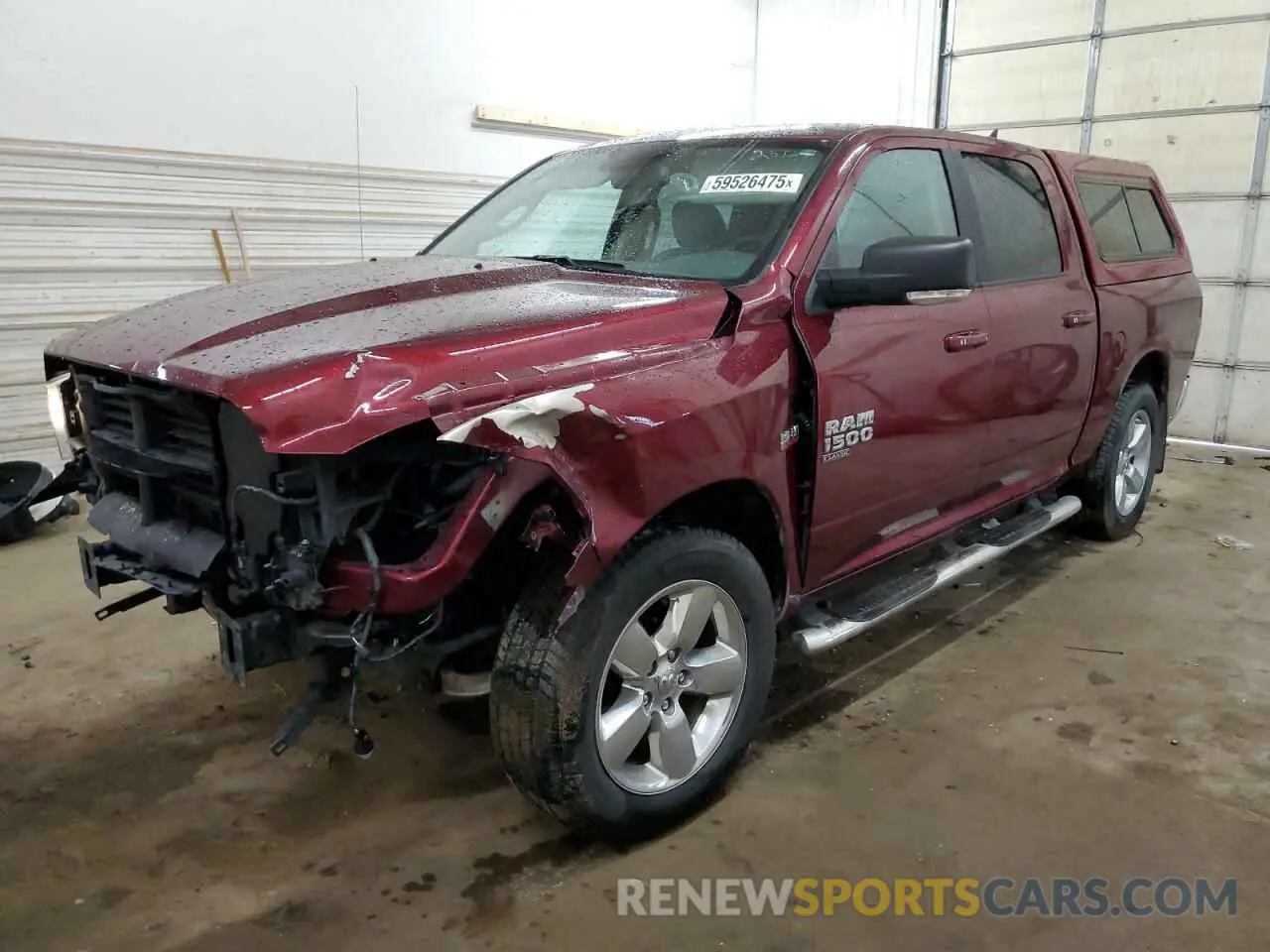 1 fotografías del automóvil dañado 1C6RR7LT1KS559325 RAM 1500 2019