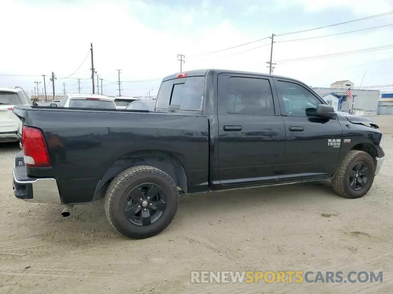 3 fotografías del automóvil dañado 1C6RR7LT2KS527628 RAM 1500 2019