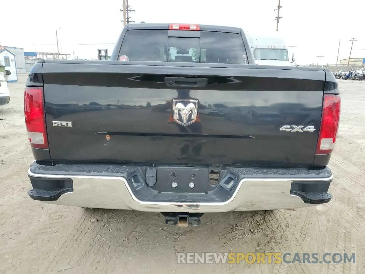 6 fotografías del automóvil dañado 1C6RR7LT2KS527628 RAM 1500 2019