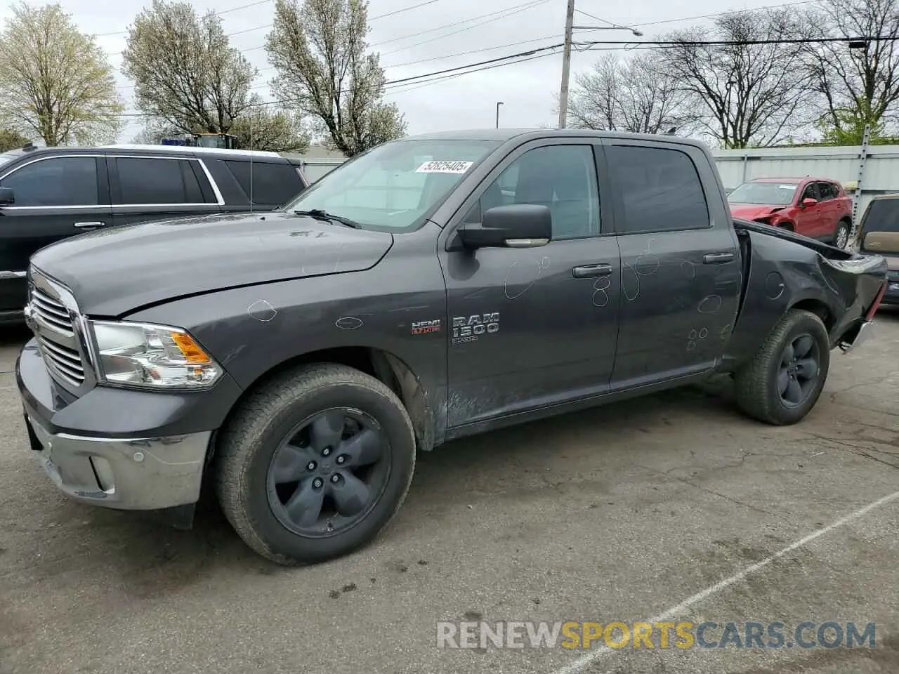 1 fotografías del automóvil dañado 1C6RR7LT3KS557821 RAM 1500 2019