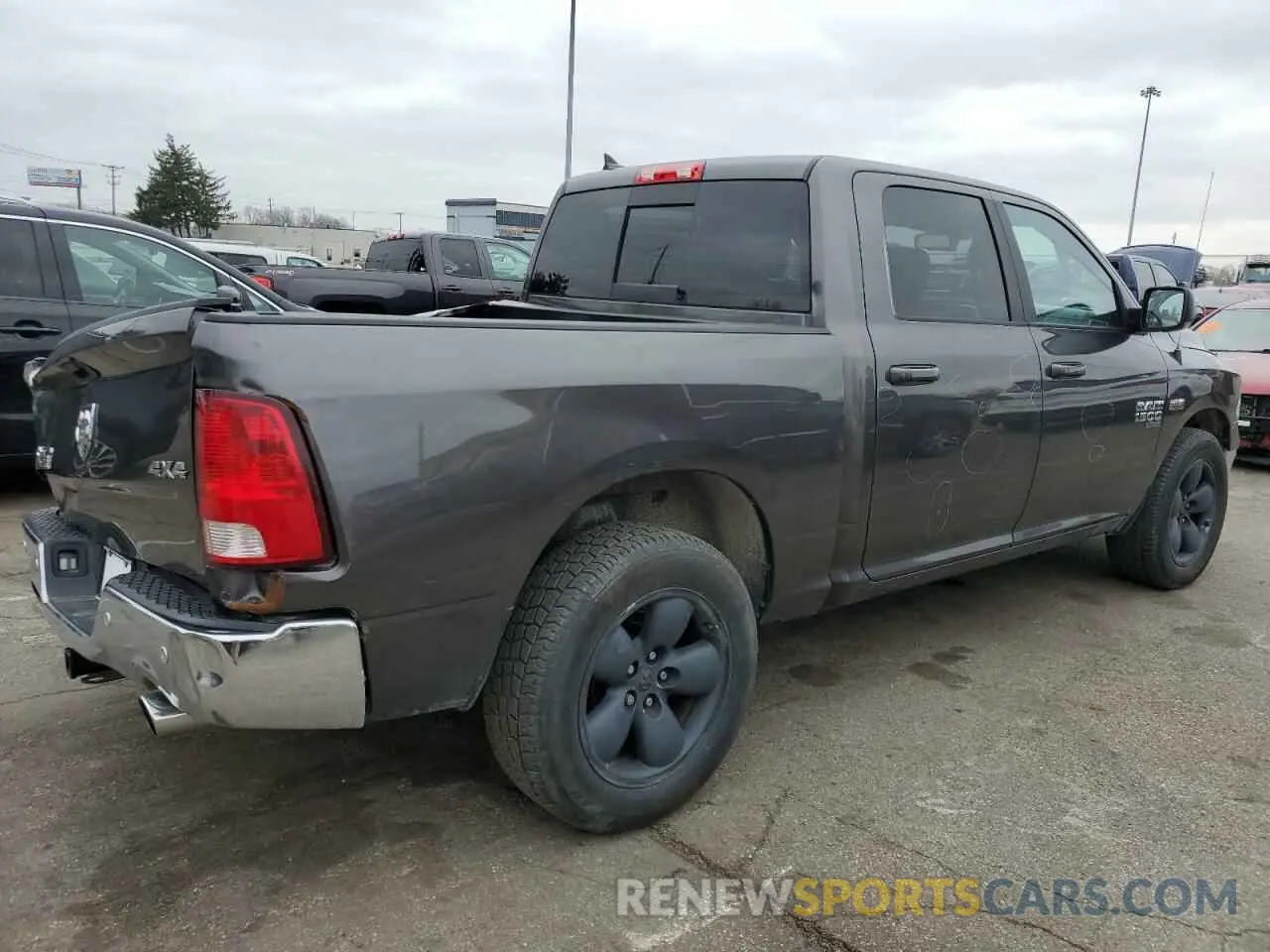 3 fotografías del automóvil dañado 1C6RR7LT3KS557821 RAM 1500 2019