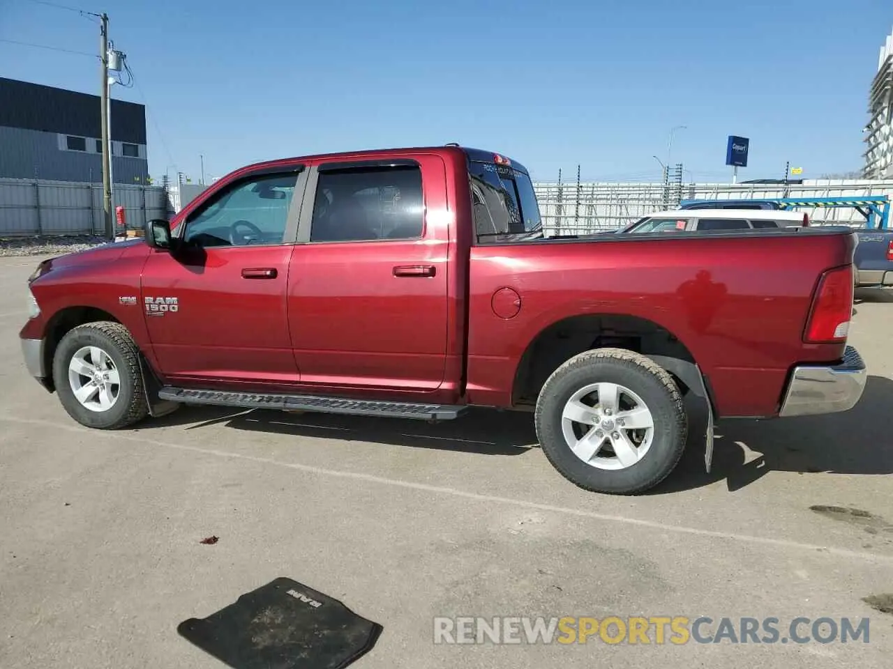 2 fotografías del automóvil dañado 1C6RR7LT4KS582081 RAM 1500 2019