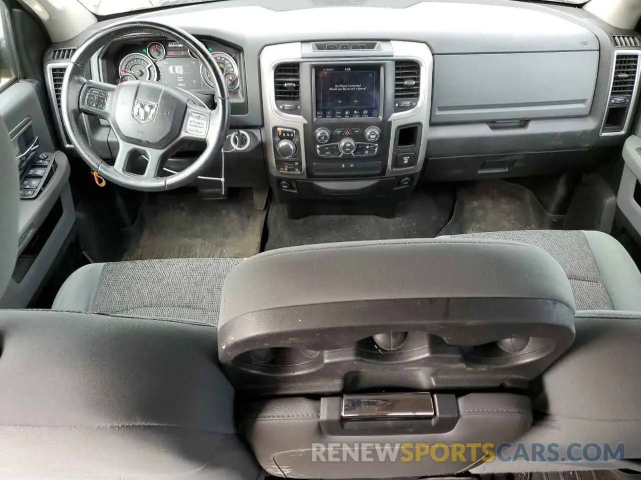 8 fotografías del automóvil dañado 1C6RR7LT8KS613896 RAM 1500 2019
