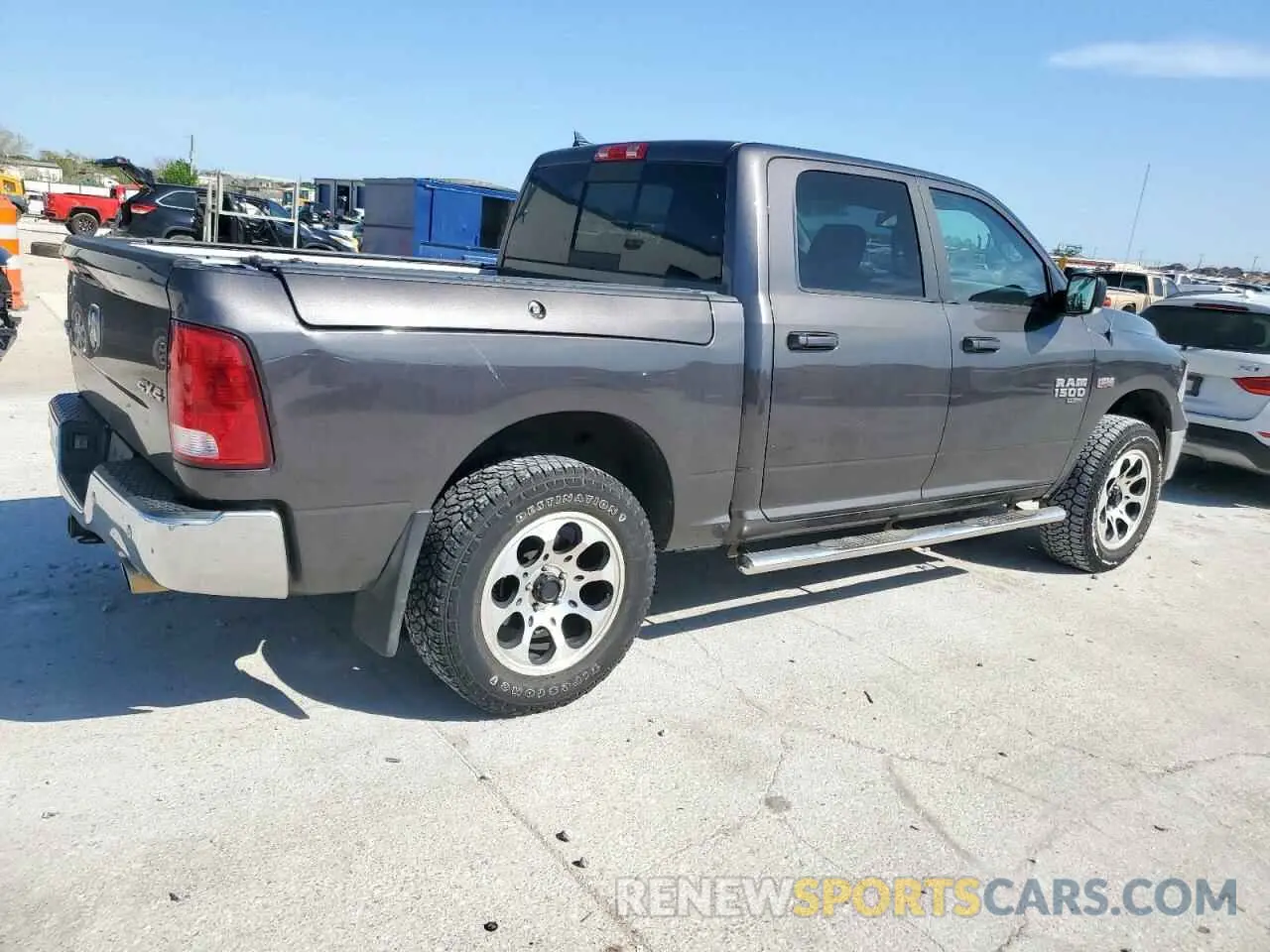 3 fotografías del automóvil dañado 1C6RR7LT9KS536536 RAM 1500 2019
