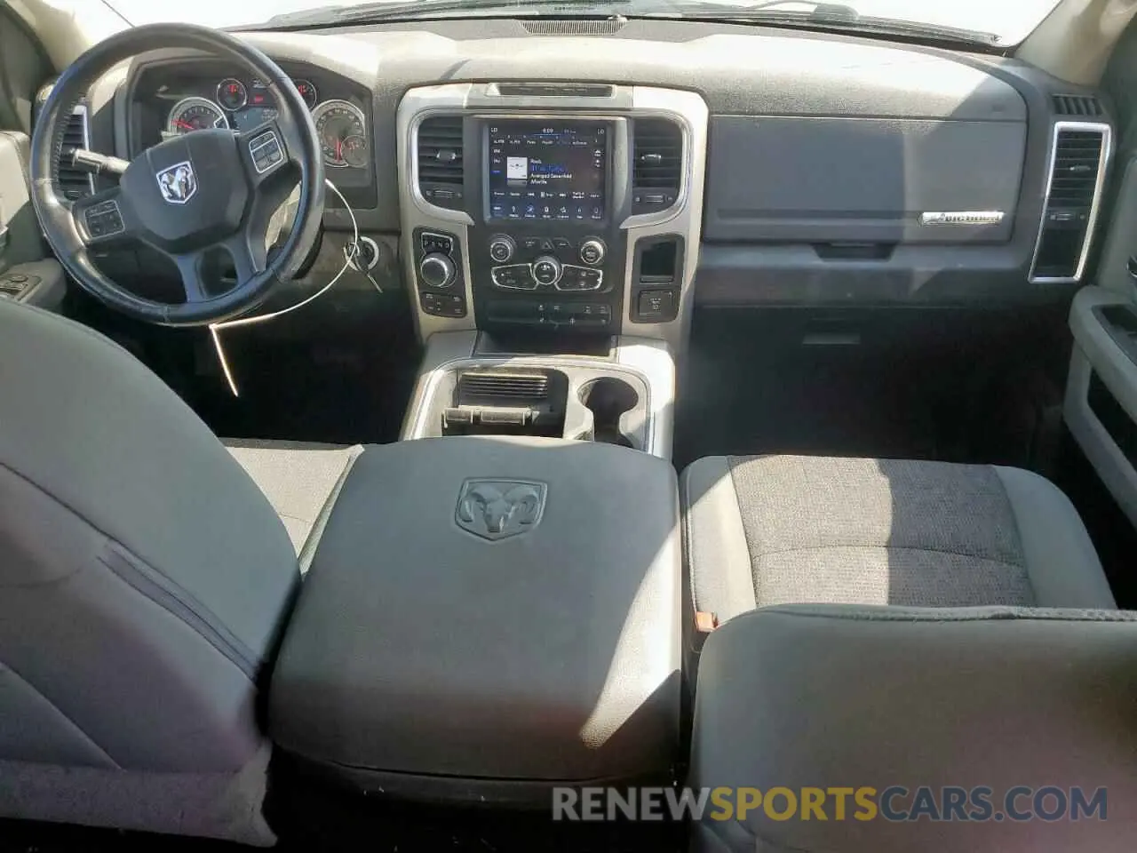 8 fotografías del automóvil dañado 1C6RR7LT9KS536536 RAM 1500 2019