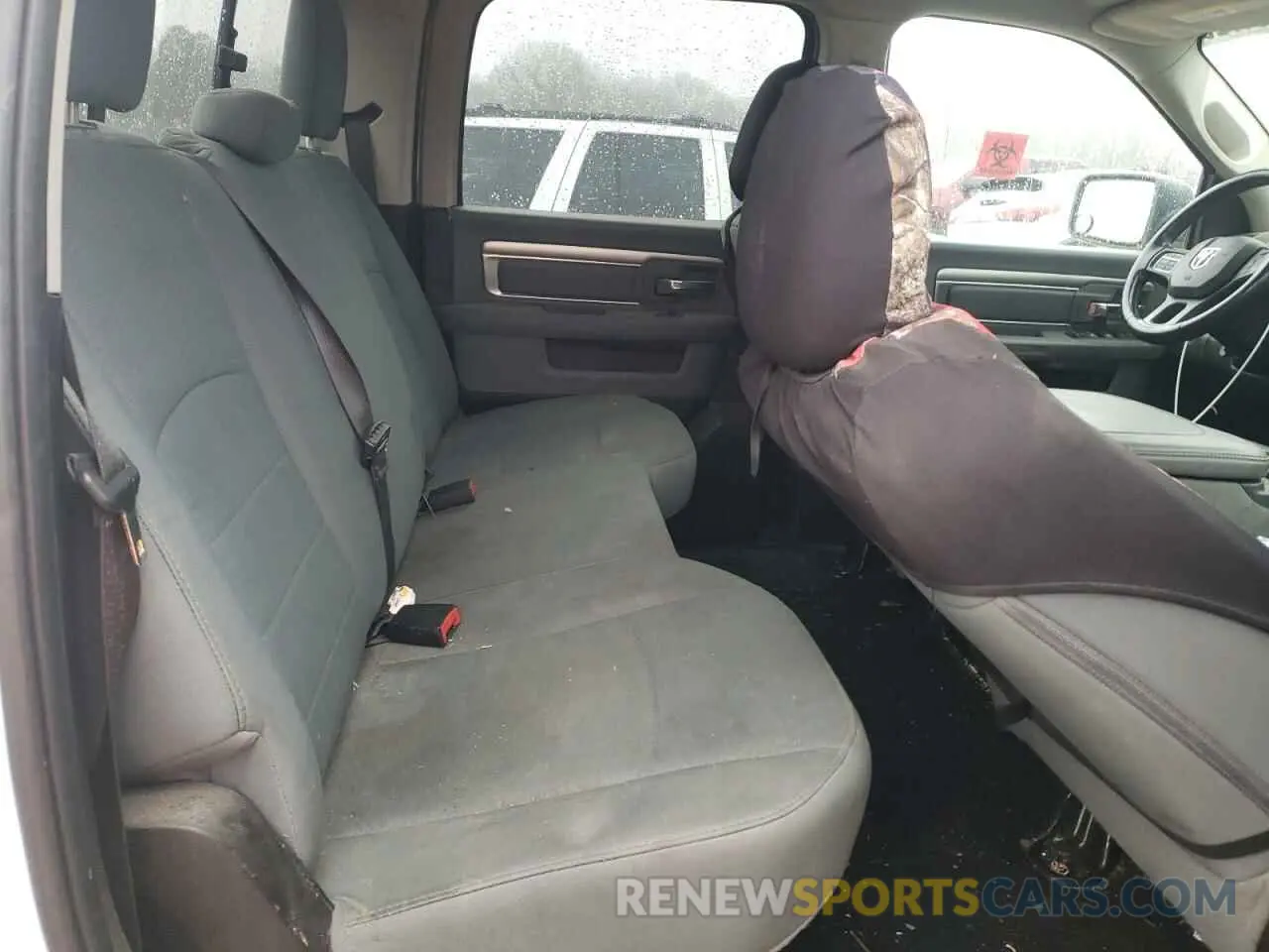 10 fotografías del automóvil dañado 1C6RR7LT9KS582304 RAM 1500 2019