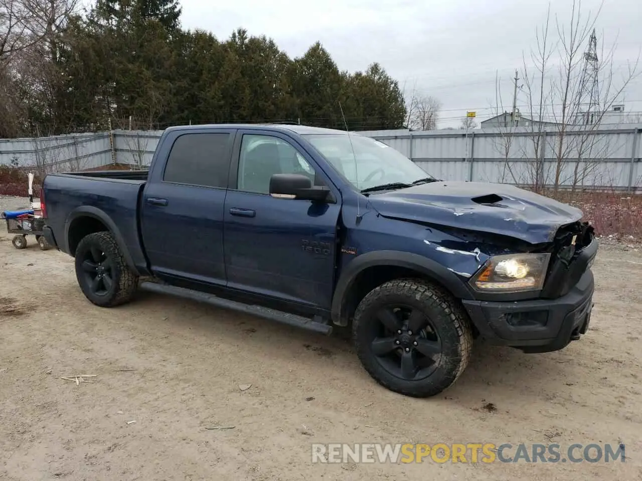 4 fotografías del automóvil dañado 1C6RR7LTXKS734848 RAM 1500 2019
