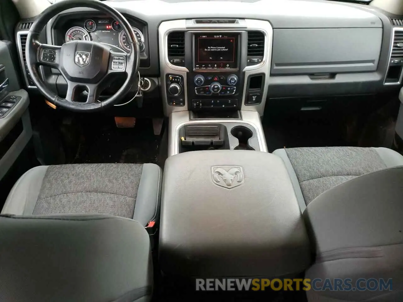 8 fotografías del automóvil dañado 1C6RR7LTXKS734848 RAM 1500 2019